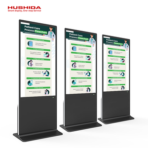 จอแสดงผลโฆษณาแบบตั้งพื้นในอาคารขนาด 43 นิ้ว พร้อมหน้าจอสัมผัสแบบอินเทอร์แอคทีฟ ตู้โฆษณาแบบสแตนด์อโลน เครื่องโฆษณาดิจิทัล - Product Image 1