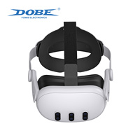 Sangle de tête VR réglable et confortable DOBE, approvisionnement direct usine, pour accessoires de console de jeu Meta Quest 3 3S