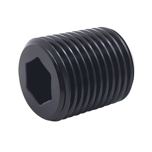 ปลั๊กปิดท่อหัวอัลเลนขนาด 1/8 นิ้ว NPT, อะลูมิเนียม 6061-T6 ชุบสีดำ, รับแรงดัน 1500PSI, ข้อต่อเกลียวสำหรับระบบไฮดรอลิกและยานยนต์ - Product Image 2