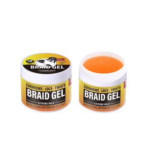 ฐานน้ำขี้ผึ้งแบบไม่หลุดล็อกแข็งแรงยึดได้ตลอดทั้งวันล็อคเสริมจัดแต่งทรงผมแบบบิดล็อคขอบผมแบบเกลียวเจลสำหรับผมถักเปีย - Product Image 1