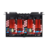 Amplificador de tubo de audio de 4 canales 1000W amplificador profesional de alta potencia DSP Clase H transformador de barrera de sonido Ashley