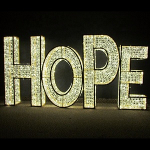 Chiều Cao 150Cm 24V Điện Áp Thấp 3D Lớn Xmas Chữ Motif Đèn Ngoài Trời IP65 Đường Phố Hiển Thị Giáng Sinh Chiếu Sáng Trang Trí - Product Image 3