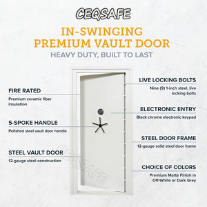 Ceqsafe ตู้นิรภัยโลหะโลหะความปลอดภัยสูง - Product Image 4