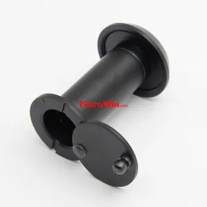 10B Black Finish Modern New Style Hotel Room New Brass Door Viewer