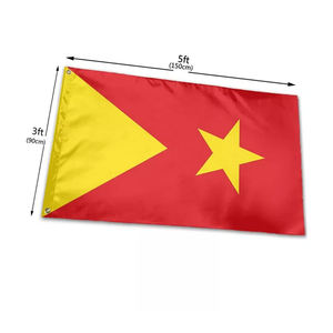 Nuoxin, высококачественные дешевые эфиопские флаги Tigray с 100% полиэфиром - Product Image 3