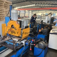 Machine de formage à froid de poutres en H pour rayonnages industriels en acier, machine de construction de poutres pour entrepôts, machine de formage à froid de poutres en H pour rayonnages de stockage