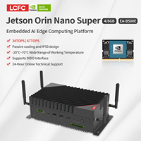 Jetson Orin Nano, Ordenador de borde de IA, con soporte de expansión de interfaz DIDO, sin ventilador, industrial, integrado, IC, CN