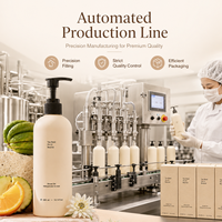 Sabun Mandi Melembapkan OEM ODM 300ml Gel Mandi Wangi Ekstrak Lidah Buaya Ginseng Camellia untuk Kulit Kering Sensitif Kemasan Organik