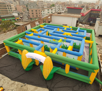 Grand labyrinthe gonflable à prix avantageux, jeu de labyrinthe gonflable, labyrinthes gonflables d'extérieur pour enfants