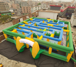 Grand <span class=keywords><strong>labyrinthe</strong></span> gonflable à prix avantageux, jeu de <span class=keywords><strong>labyrinthe</strong></span> gonflable, labyrinthes gonflables d'extérieur pour enfants - Product Image 2