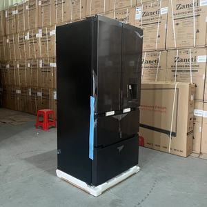 Réfrigérateur à panneau anglais sans givre réfrigérateur domestique à portes multiples avec distributeur d'eau 628L - Product Image 2