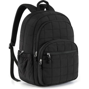 Wholesale <b>College</b> Laptop <b>Backpack</b> Travel <b>Backpack</b> for Women Quilted Casual Daypack Water Resistant Bookbag Fits 15.6 Inch Laptop - Product Image 1