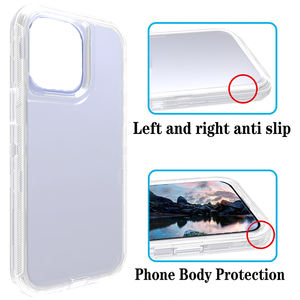 GSCASE Vente en gros accessoires de téléphone mobile <span class=keywords><strong>nouveau</strong></span> design Etui 3 en 1 Antichoc TPU + PC étui de téléphone pour iphone 11 12 13 14 15 16 - Product Image 4