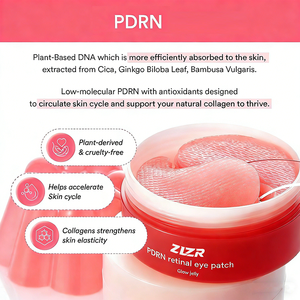 Masque Hydrogel au Collagène pour Réduire les Poches et les Cernes sous les Yeux, Patchs Oculaires en Gel Rose Doré - Product Image 5