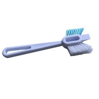 Billy Kitchen double brosse d'angle brosse en plastique de nettoyage domestique avec poils de dureté différente à double face en matériau PP