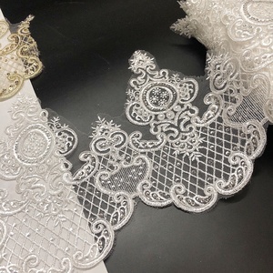 Renda jala bordir emas berpayet berkilau indah LT2434B - Product Image 4