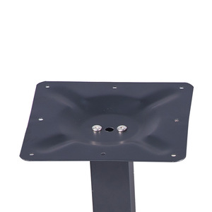 Metal Table Legs 400*700 Steel Plate Heavy Duty Industrial Design for Dining Table - Product Image 2