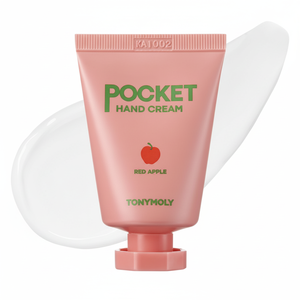 Crema per le mani da tasca alla mela rossa TONYMOLY 30ml con ingredienti idratanti e nutrienti - Product Image 1