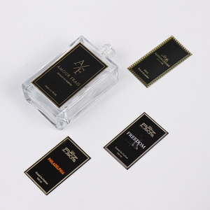 Etiquetas de Aluminio Multiproceso con Logotipo Impreso y Acabado de Grano Giratorio de Alto Brillo para Artículos de Lujo para el Hogar - Product Image 1