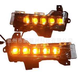 ไฟเดย์ไลท์ LED สำหรับรถยนต์เทสล่า รุ่น 3 และรุ่น Y พร้อมไฟเลี้ยวแบบ Sequential  ไฟตัดหมอกหน้า  ฝาครอบใส ABS  ซ้าย-ขวา - Product Image 2