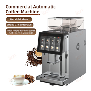 เครื่องชงกาแฟเอสเพรสโซ่อัตโนมัติแบบสองหม้อต้ม สำหรับร้านกาแฟ พร้อมฟังก์ชั่นทำฟองนม ระบบชำระเงินผ่าน IoT รองรับหลายภาษา - Product Image 4