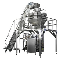 Peseuse de tête AL14 avec machine d'emballage de sacs en filet pour pommes de terre oignons carottes