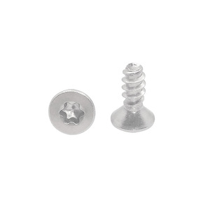 304 Stainless Steel <b>Flat</b> Head <b>Screw</b> Metric Standard Thread KB3*8-SS Plain Finish - Product Image 1
