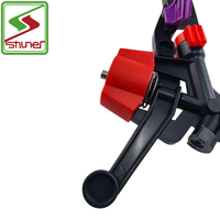 Arroseur oscillant à impact à filetage mâle de 1 ", entraînement par engrenage 360, pulvérisateur d'irrigation de jardin avec revêtement et type de pointe à usage agricole