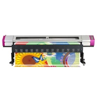 Imprimante numérique grand format éco-solvant 3,2 m (10 pieds) avec deux têtes d'impression DX5