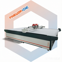 Machine de découpe numérique à laser pour patrons de vêtements en plastique, pour la fabrication d'échantillons et de cartons, avec couteau numérique pour la découpe de fibre de carbone
