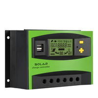 Chine Usine 40A 48v 24v 12v Double USB PWM Vitesse Contrôleur de chargeur d'énergie solaire Contrôleur de charge de lampadaire solaire CE RoHS