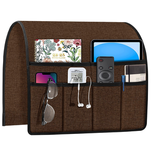 Lounge Remote Control Caddy, una bolsa de almacenamiento versátil para lo esencial de su sofá - Product Image 1