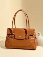 Sac fourre-tout de luxe personnalisé pour femme en PU et polyester, style décontracté, imperméable, imprimés animaliers, capacité 1-1,9 L, avec boucle de fixation à l'épaule