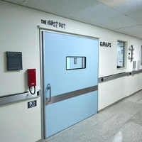 Porte coulissante automatique haute performance pour les cliniques hospitalières utilisées pour les portes de salle d'opération
