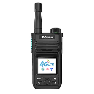 Dp340 PoC Sim Thẻ đài phát thanh Transmitter 4 gam WCDMA Walkie Talkie Mạng hai cách phát thanh