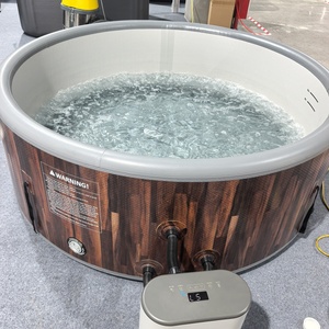 Bain à remous gonflable en PVC DWF personnalisé de qualité supérieure, 180 cm, <span class=keywords><strong>avec</strong></span> jets de massage, pour 4 à 6 personnes - Product Image 6