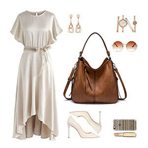 LOVEVOOK Bolsos de Hombro de Cuero PU de Lujo para Mujer, Estilo Vestir, Bolsos de Moda para Mujer, Venta Caliente de Boutiques, Bolso Hobo - Product Image 6