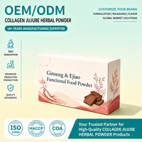 Poudre de Collagène et d'Herbes de Jujube OEM ODM Marque Privée Vente en Gros Extrait de Baies de Goji, Soja, Mûre et Ginseng pour la Santé Quotidienne des Femmes