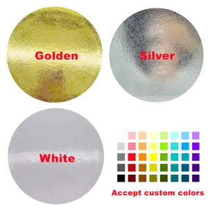 Wholesale 9 Inch Diameter 2 Mm Thickness Round White Cake Board