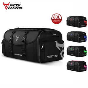 Sac de selle étanche pour moto, 45 à 60 litres, grande capacité, multifonction, sac de siège arrière pour la conduite et les voyages, sacoche de moto extensible - Product Image 2