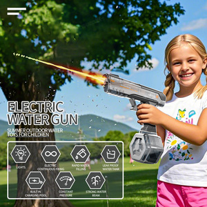 Automatic Blaster Gun High Quality Summer Girl <strong>Boy</strong> Toy Water Gun Outdoor Shooting Game with Lights Electric Water Guns for Kids - Product Image 3