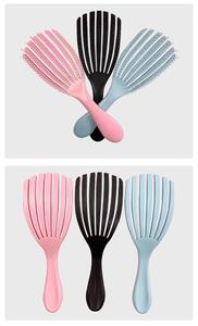 Peine para el cabello con diseño hueco, peine de belleza, peine de masaje, peine antiestático, peine de doble uso para cabello seco y mojado - Product Image 6