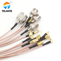 Para conector SMA tapa antipolvo macho/hembra contacto de cobre protector metálico TAPA DE Metal dorado para Cable RF Coaxial