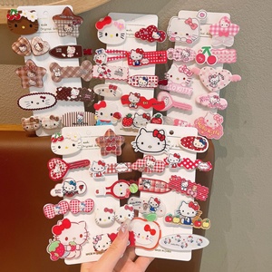 Fermaglio per Capelli da Bambina KT Cat, Adorabile Copricapo in Plastica Stile Coreano, Molletta HelloKitty, Dolci <span class=keywords><strong>Accessori</strong></span> per Capelli per Frangia da Neonata - Product Image 2