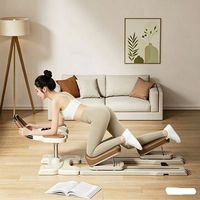 Appareil d'exercice portable pour torsion de la colonne vertébrale et étirement des genoux, équipement de fitness à domicile pour la taille et les abdominaux