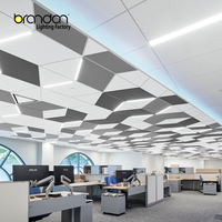 Profilé lumineux LED linéaire en aluminium de haute qualité, fin et élégant, pour bureau, hôtel, magasin, prix de gros pour le marché américain et canadien