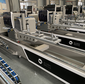 Máy làm cửa sổ và cửa bằng nhôm định hình và PVC hai đầu cắt góc thông minh CNC WEIKE - Product Image 2