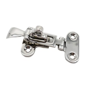 Stainless Steel Door Latch 110x50mm Marine Cabin RV <b>Yacht</b> Hardware Lock Accessory - Product Image 1