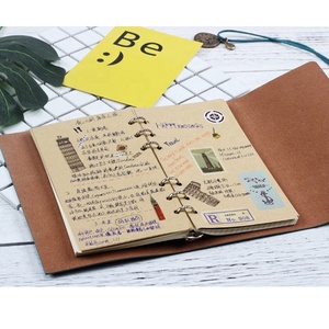 Tùy Chỉnh A6 Xách Tay Máy Tính Xách Tay Nhỏ Da Bìa Cứng Nhật Ký Với Loose-Leaf Notepad Cho Máy Tính Xách Tay Cho Du Lịch Tạp Chí Sổ Tay - Product Image 4