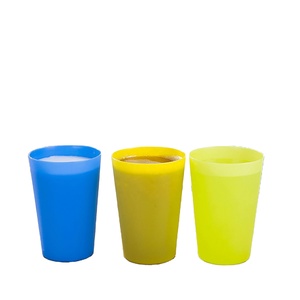 Custom Logo BPA Free 8oz Reusable Stadium Drinking Cup <b>Plastic</b> Party <b>Drinkware</b> for Event Giveaways - Product Image 6